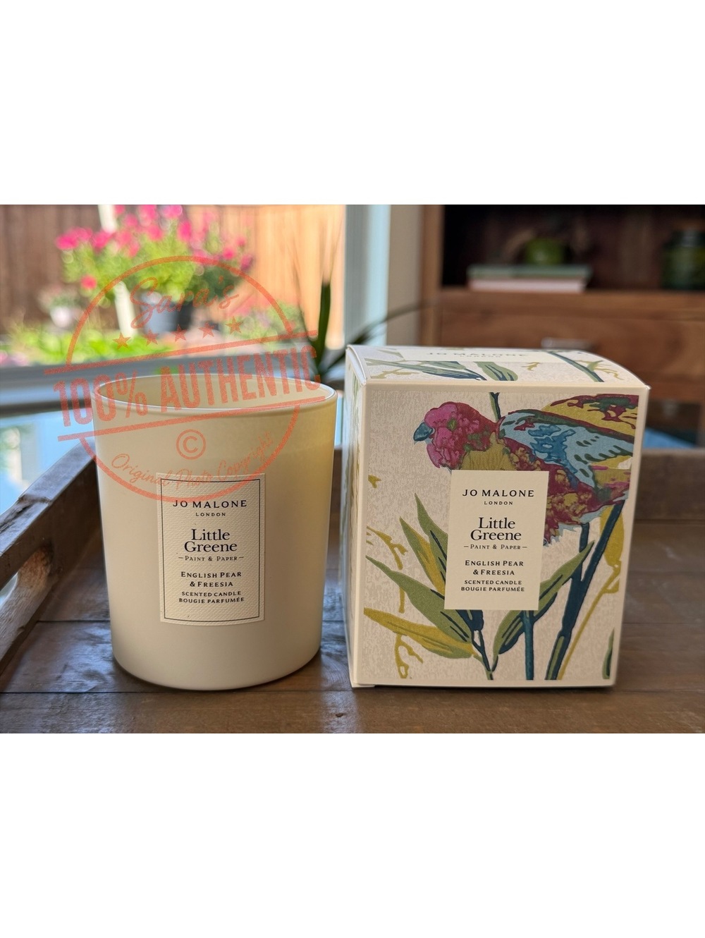 Jo Malone Little Greene English Pear & Freesia Scented Candle 7oz/200g NIB
